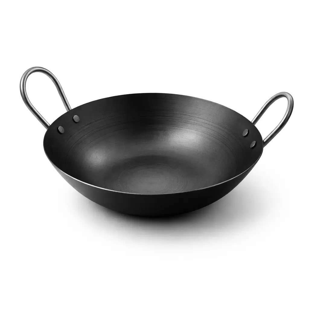 Small Metal Black Karahi – Ideal for Curry, Frying & Daily Use - Image 3