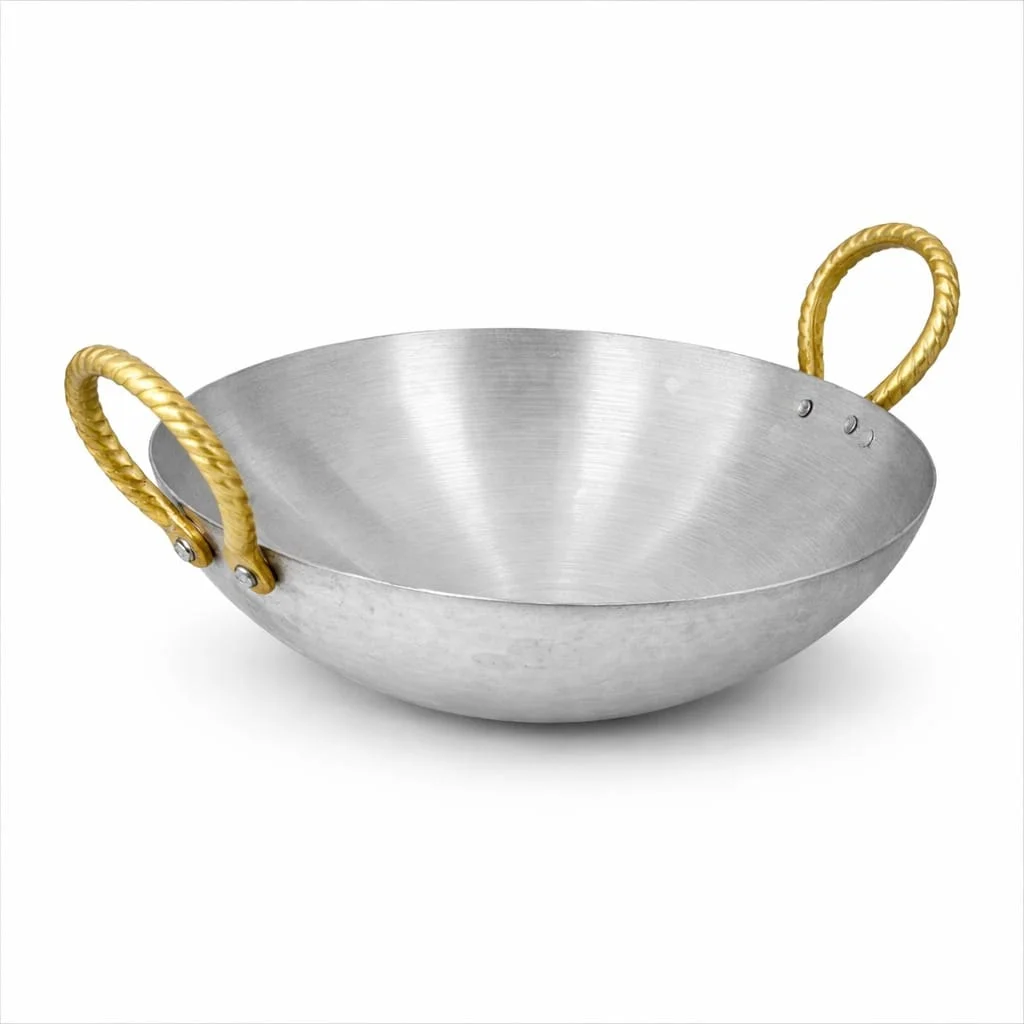 Metal White Karahi – Ideal for Curry, Frying & Daily Use - Image 1